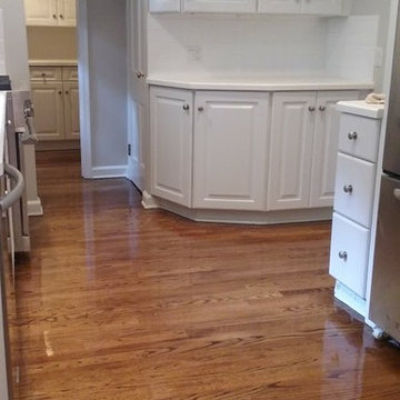 Refinishing with DuraSeal Stain Provincial at Short Hills NJ