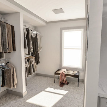 Bedroom to Walk-in Closet Conversion Project