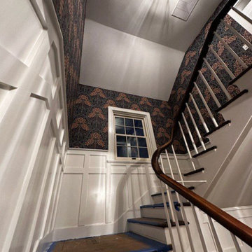 Staircase  wallpaper installation Mesa, AZ