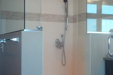 luxury shower area