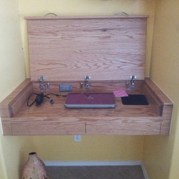 Wine Bar and Desk in One