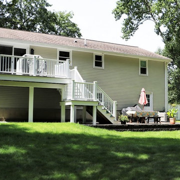 Inviting Deck and Patio
