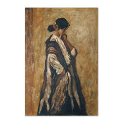 www.essentialsinside.com:  serenity hand painted wall art - Artwork