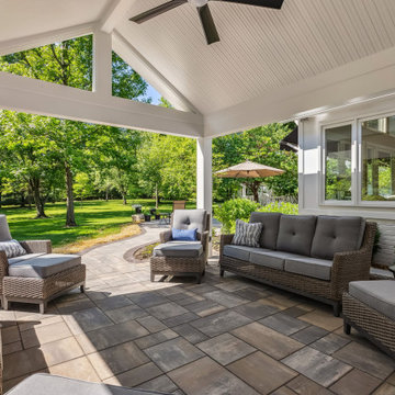 Dublin kitchen & covered patio