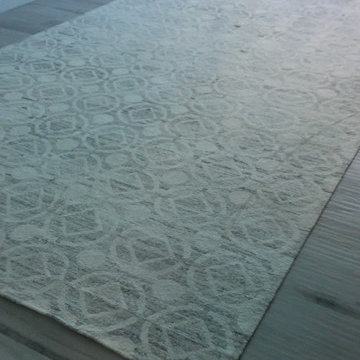Custom area rugs.