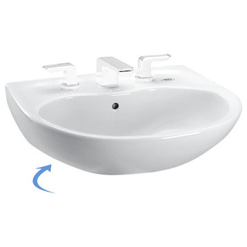 Toto LT241.8G#11 Colonial White Supreme Pedestal Sink Basin