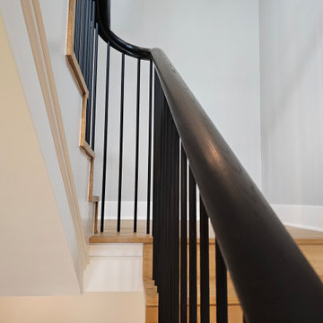 Project #115 | Staircase with Continuous Rail System Without Newels