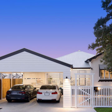 Coorparoo Carport and Front Yard