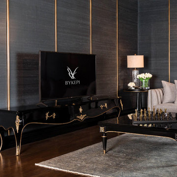 Blue TV units