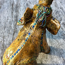 Tracey Keller Luxury Bronze Sculpture - Elephant - Sculptures