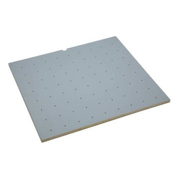 Rev-A-Shelf 4DPBG-3921-1 Cut-To Size Vinyl Peg Board Insert for - Silver