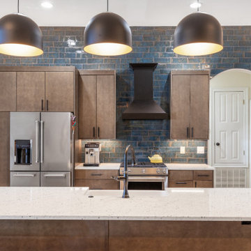 Stunning Contemporary Kitchen Remodel With New Cabinets