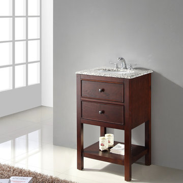 Simpli Home | Bath Vanity Top & Base Combinations