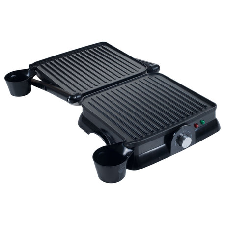 Panini Press 1400-Watt Electric Indoor Grill and Gourmet Sandwich Maker