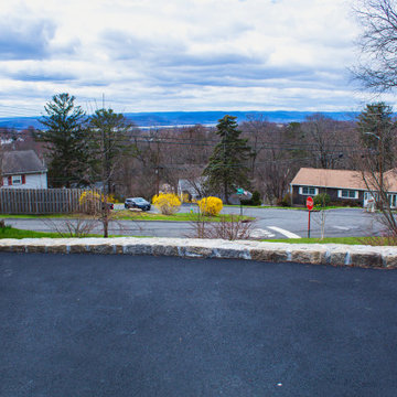 Stone Steps, Retaining Wall & Driveway Paving