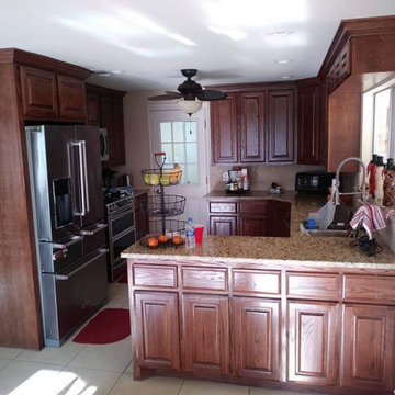 Stained Ketchen Remodeling