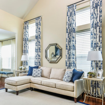 Chinoiserie Chic Living Room