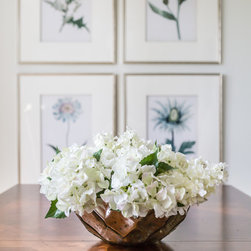 Elegant Dining Room - Artificial Flower Arrangements