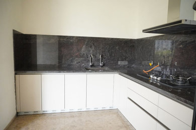 Modern Modular Kitchen Design in Ahmedabad by Arcedior