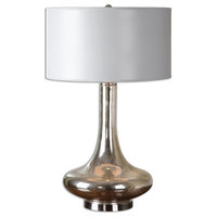 Fabricius Contemporary Mottled Mercury Glass Table Lamp