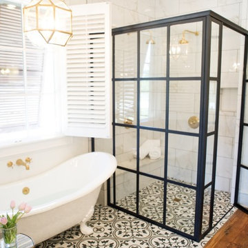 Painted Brick with Southern Charm