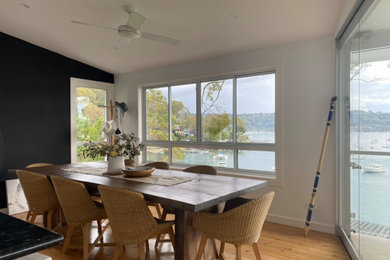 Photo of a modern dining room in Gloucestershire.