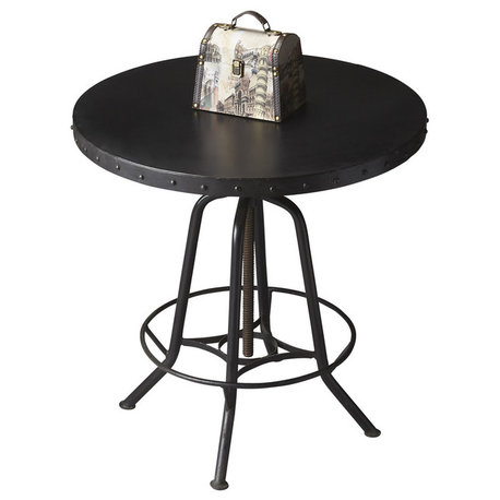 EngleWood Round Metal Hall/Pub Table