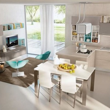 Modern Italian Custom Made Kitchens by LUBE
