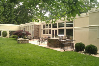 This is an example of a contemporary exterior in Philadelphia.