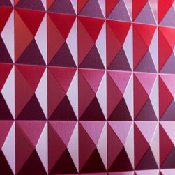 Pyramids 3D wall panels Easts Hotel Canberra - Wall Decor