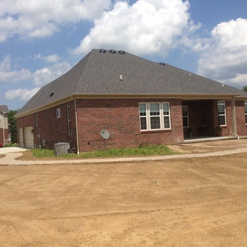 Lexington run patio/sidewalk