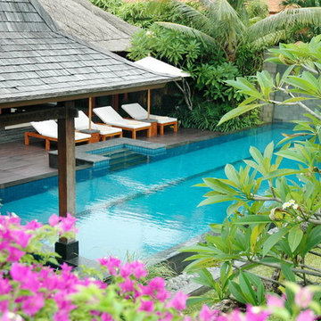 Tropical Garden Design at Ramadewa Villas, Bali
