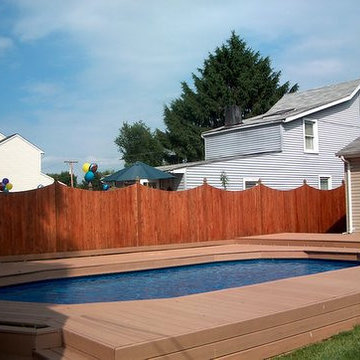 15 x 30 Above Ground Pool - Installed In ground.