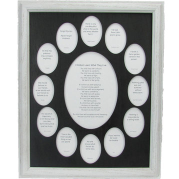 School Years Picture Frame White Frame and Black Insert, School Days Frame