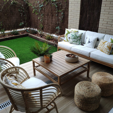 Terraza y Jardín