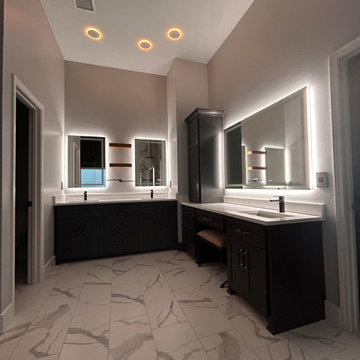 Dramatic Spa-Like Primary Bathroom Remodel in Olathe