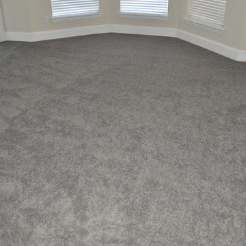 Gray Stainmaster 60oz plush 6.6 Nylon Carpet