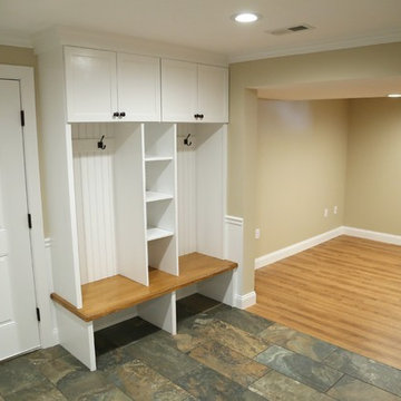 Custom Basement Mudroom - Ashland, MA