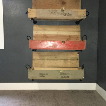 basement bedroom