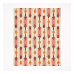 Teardrop Ikat Kilim Rug - Bell Pepper - Products