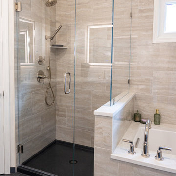 Warm & Refined Primary Bathroom Remodel