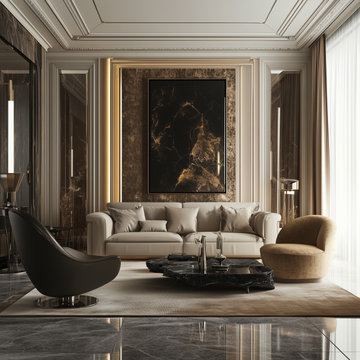 Qilyah Neo-Classic interior design