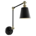 Lite Source - Norco Wall Lamp in Black - Stylish and bold. Make an illuminating statement with this fixture. An ideal lighting fixture for your home.&nbsp