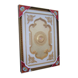 Udecor - BRD-1521-S074 Michelangelo Medallion, Piece - Molding And Millwork