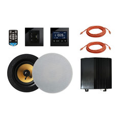 RetroTouch T2000 Audio System Kit Including 2-Speaker, Black