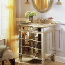 Guest bathroom vanity