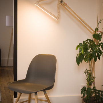 Rénovation salon et salle à manger maison style année 30