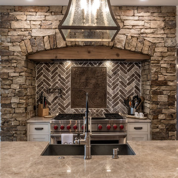 Collierville Kitchen, Scullery, Laundry Rm, Outdoor Kitchen Pavilion