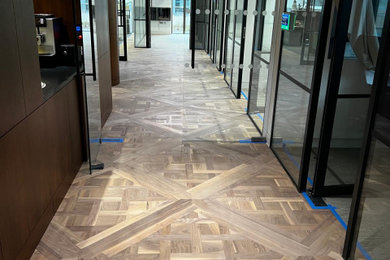 Sanding and Revarnishing Versailles panels