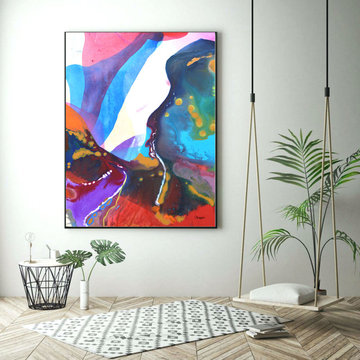 Flow Acrylic Interior design Artworks
